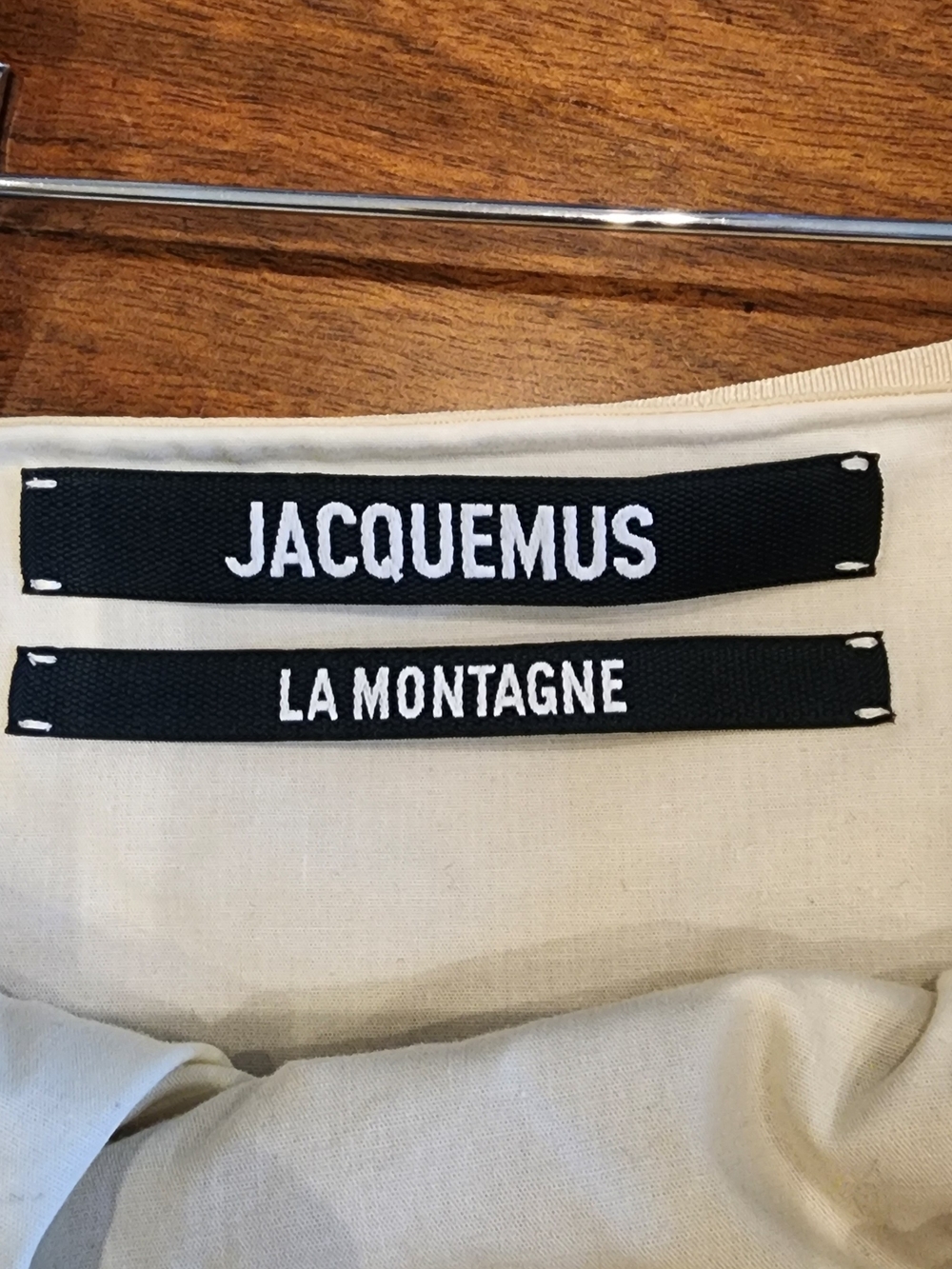 Jacquemus Tan Strapless Maxi Dress Size M - Picture 8 of 14